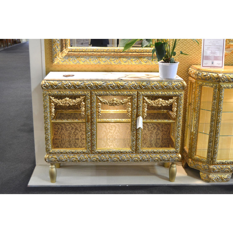 Lighted sideboard sales